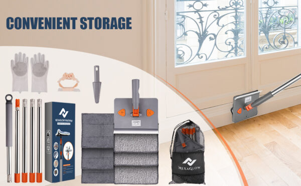 Wall Mop Rectangular Baseboard Cleaning Tool