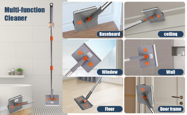 Wall Mop Rectangular Baseboard Cleaning Tool - Image 4